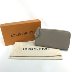 Louis Vuitton M63104 Monogram flower Zippy Wallet Long Wallet Galet Beige x GoldHardware