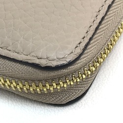 Louis Vuitton M63104 Monogram flower Zippy Wallet Long Wallet Galet Beige x GoldHardware