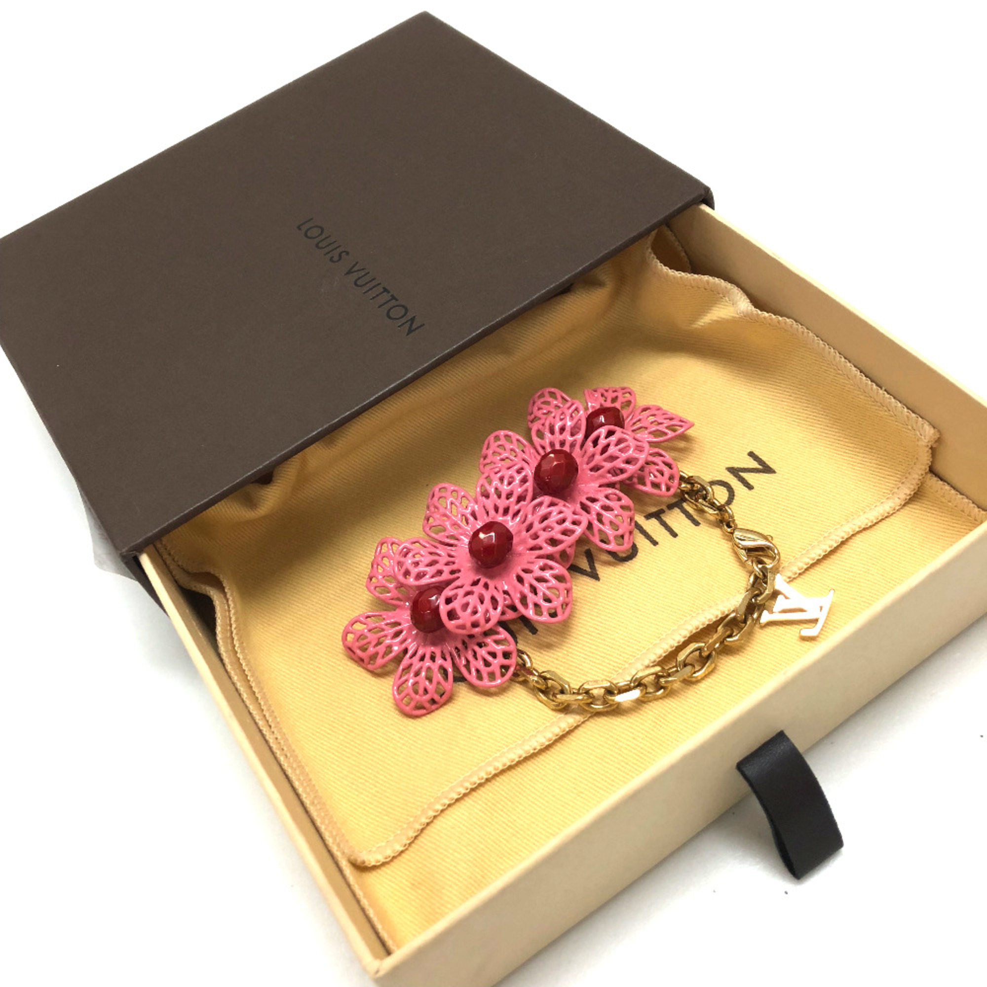 Louis Vuitton Accessories Bracelet pink Red