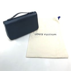 Louis Vuitton M42098 Taiga Bag Clutch bag with handle Long Wallet Ocan Blue Based