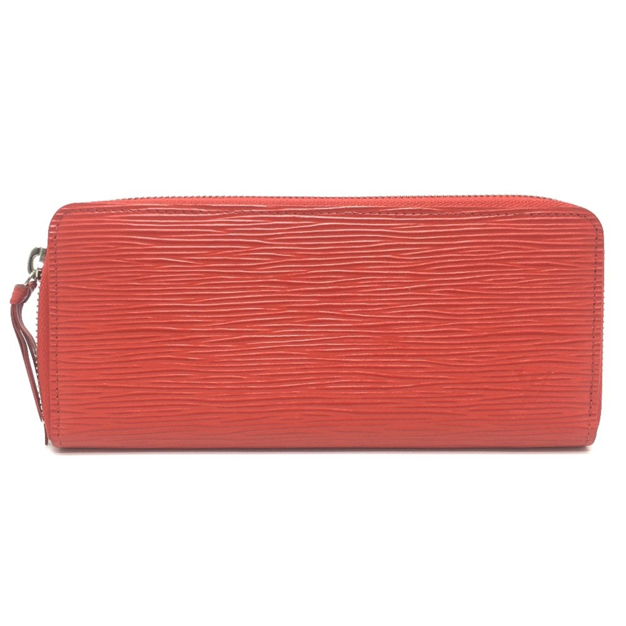 Louis Vuitton M60913 Epi Zip Around Long Wallet Red Coklico