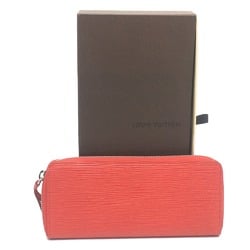 Louis Vuitton M60913 Epi Zip Around Long Wallet Red Coklico