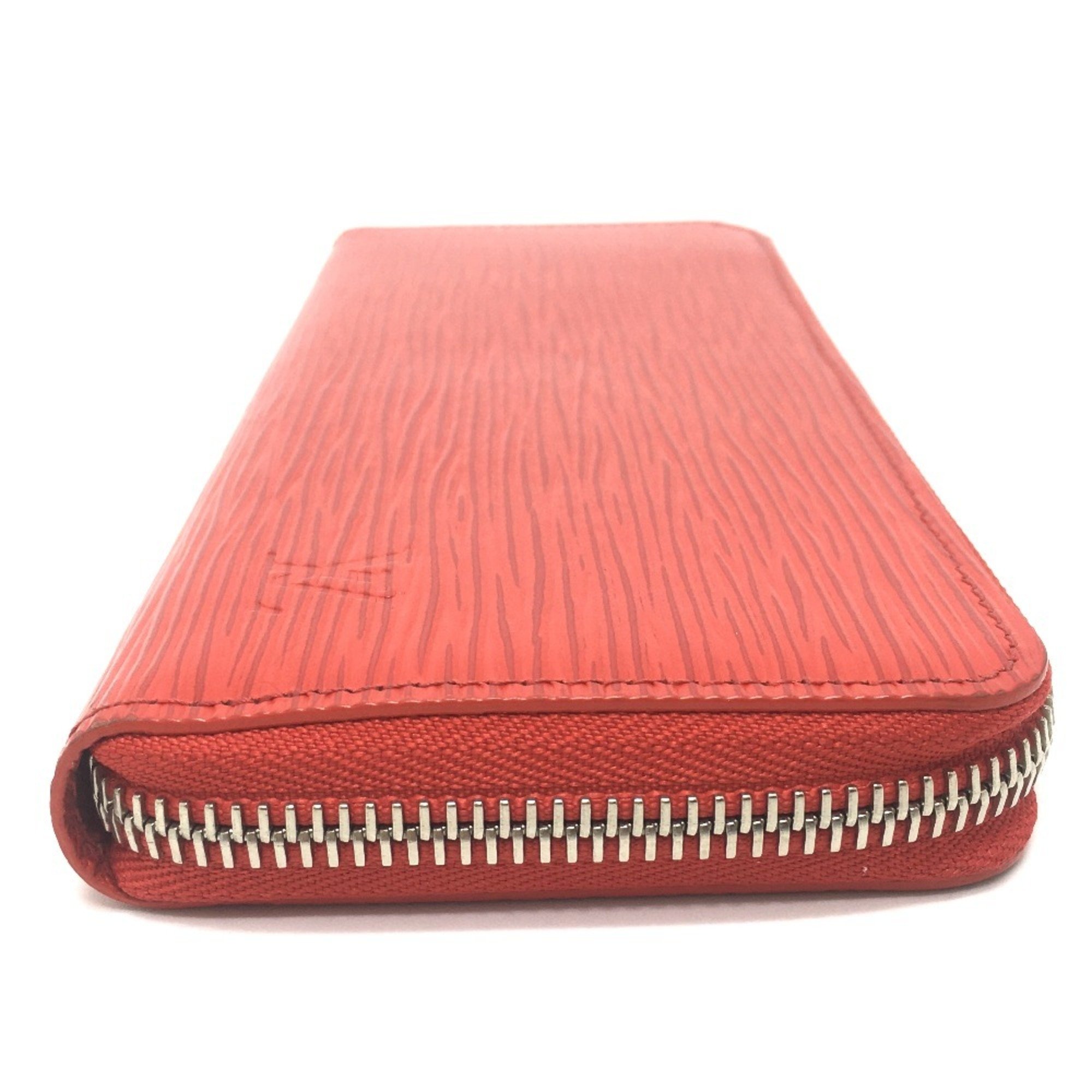 Louis Vuitton M60913 Epi Zip Around Long Wallet Red Coklico