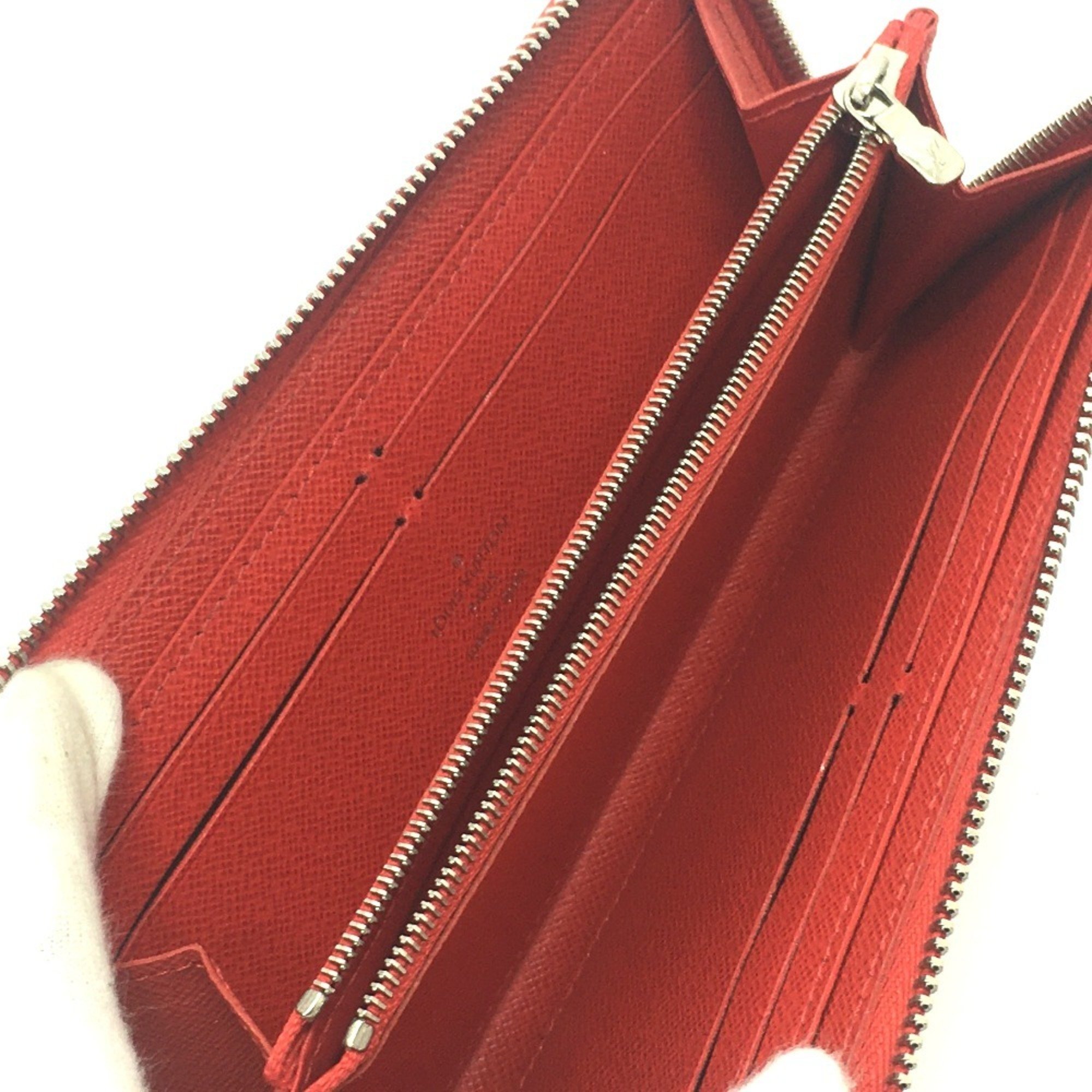 Louis Vuitton M60913 Epi Zip Around Long Wallet Red Coklico