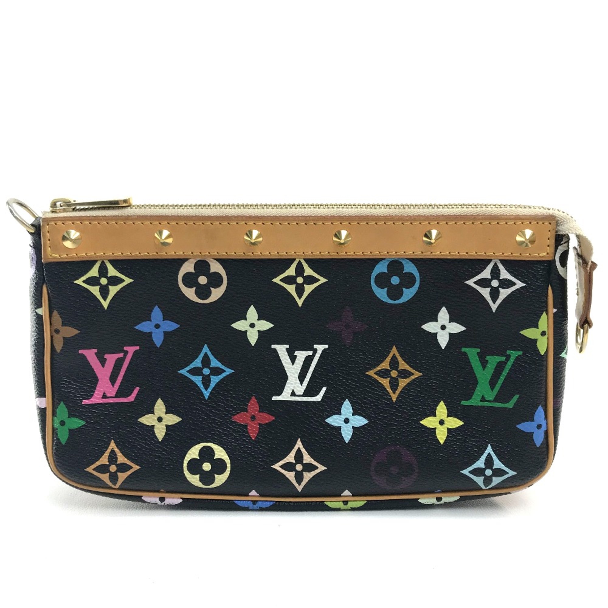 Louis Vuitton M92648 MonogramMulticolore Bag Mini Shoulder Bag Pouch Noir Black x Multicolore