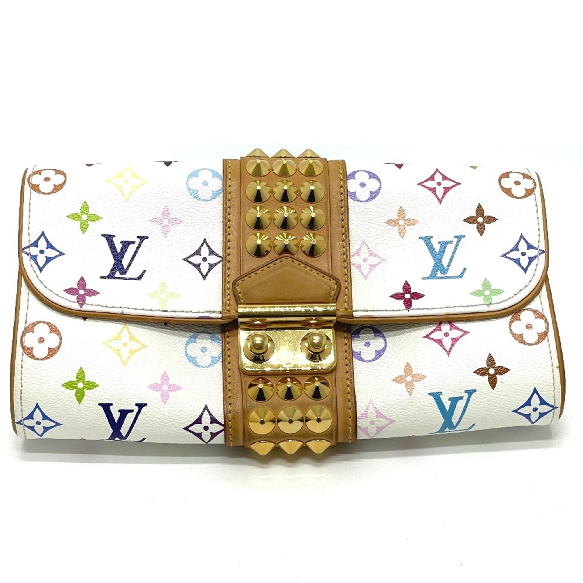 Louis Vuitton M45639 MonogramMulticolore Bag Clutch bag Cluch Bag Blanc Multicolore