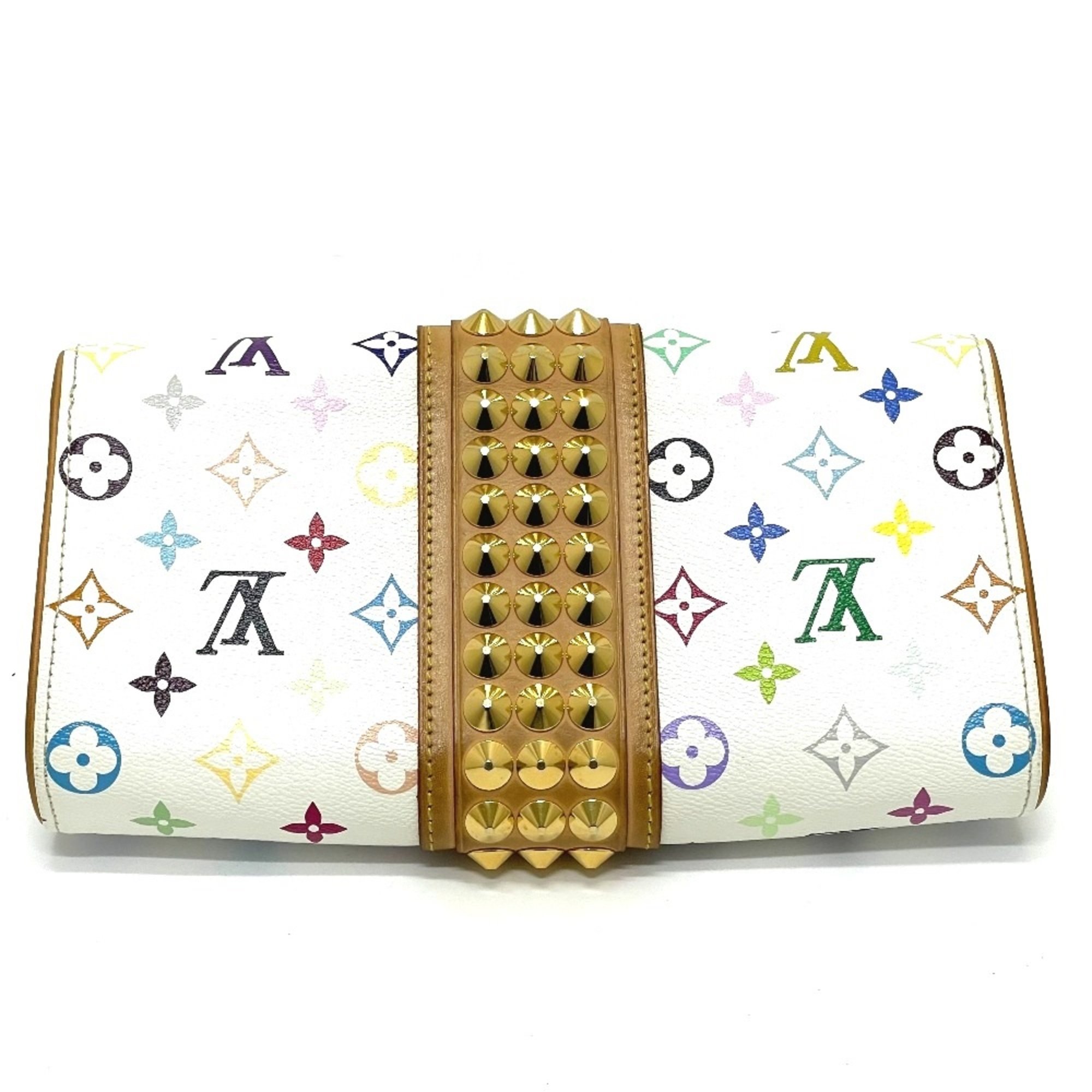 Louis Vuitton M45639 MonogramMulticolore Bag Clutch bag Cluch Bag Blanc Multicolore