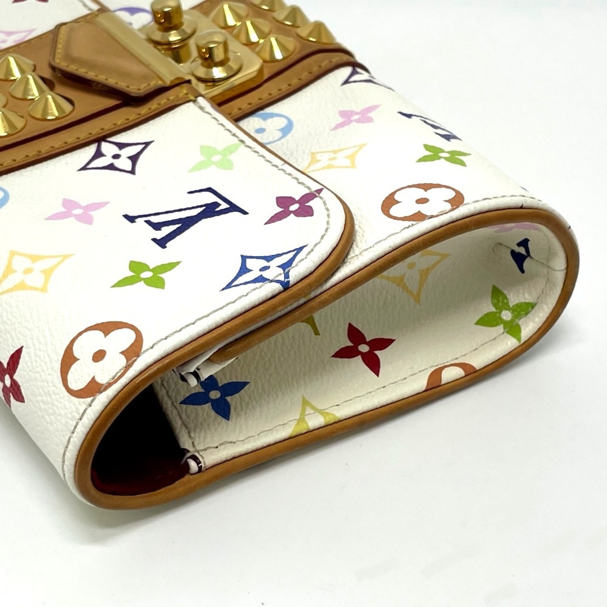 Louis Vuitton M45639 MonogramMulticolore Bag Clutch bag Cluch Bag Blanc Multicolore