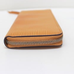 Louis Vuitton M64305 Epi Zip Around Long Wallet saffron