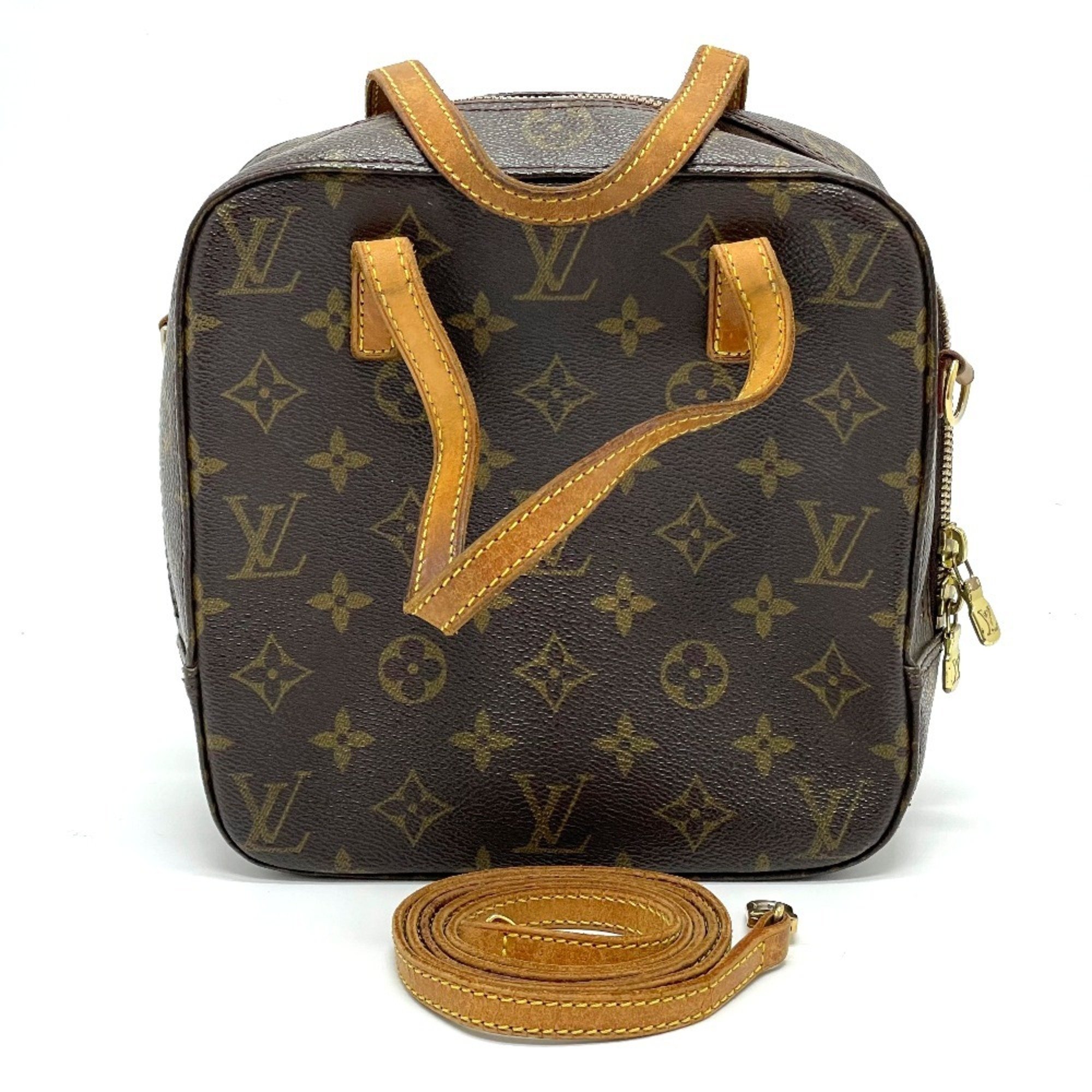 Louis Vuitton M47500 Monogram 2WAY Shoulder Bag Brown Brown