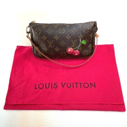 Louis Vuitton M95008 Monogram Cherry accessory case Pouch Brown