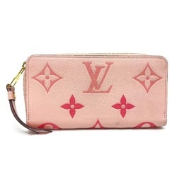 Louis Vuitton M80403 Monogram Empreinte Zippy Wallet Long Wallet Bouton de Rose /Pink GoldHardware pink