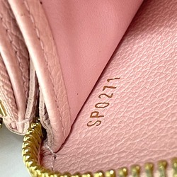 Louis Vuitton M80403 Monogram Empreinte Zippy Wallet Long Wallet Bouton de Rose /Pink GoldHardware pink