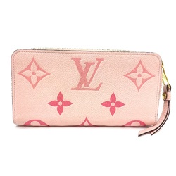 Louis Vuitton M80403 Monogram Empreinte Zippy Wallet Long Wallet Bouton de Rose /Pink GoldHardware pink