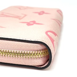 Louis Vuitton M80403 Monogram Empreinte Zippy Wallet Long Wallet Bouton de Rose /Pink GoldHardware pink