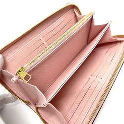 Louis Vuitton M80403 Monogram Empreinte Zippy Wallet Long Wallet Bouton de Rose /Pink GoldHardware pink