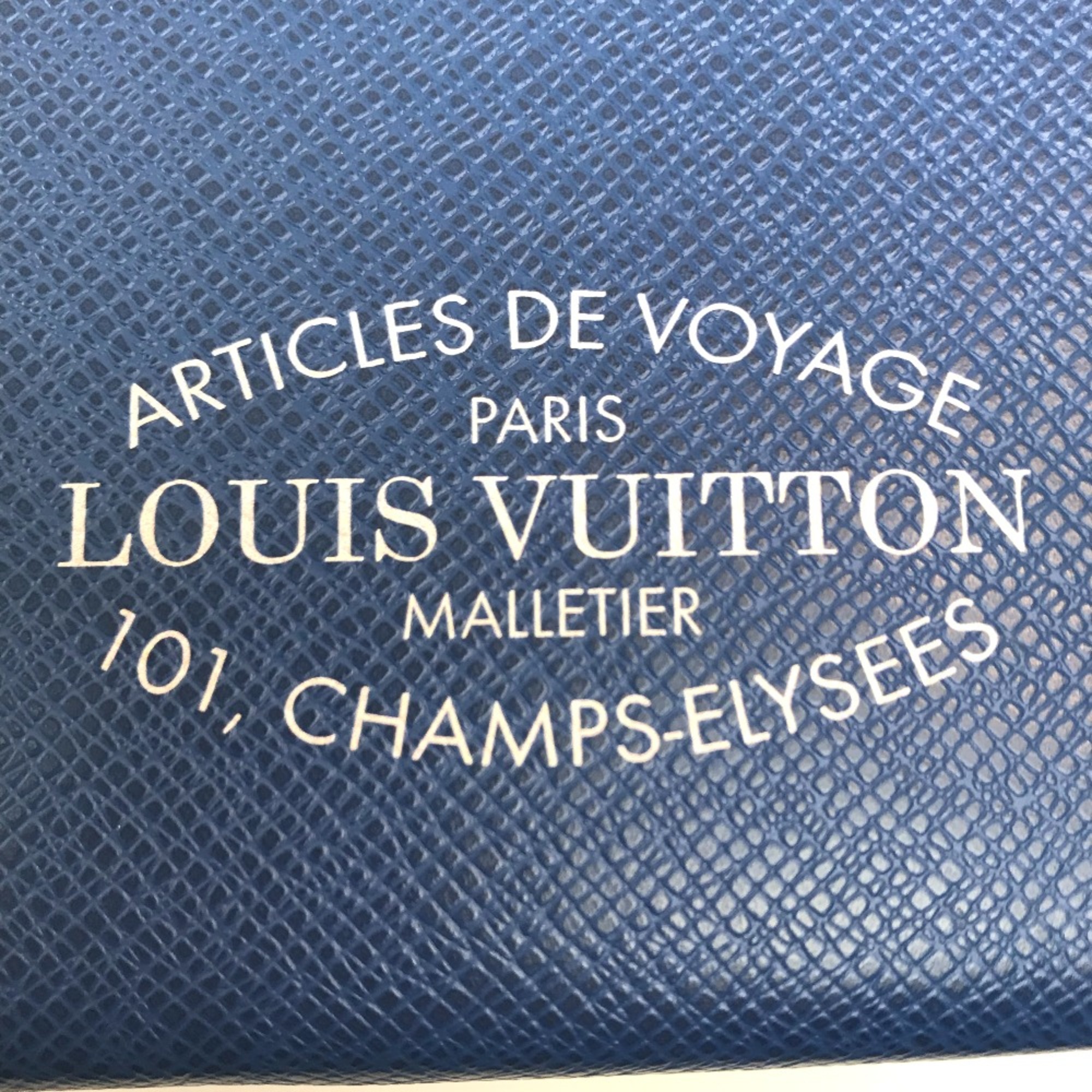 Louis Vuitton M30399 Taiga Bag Clutch Bag Pouch Cluch Bag cobalt blue