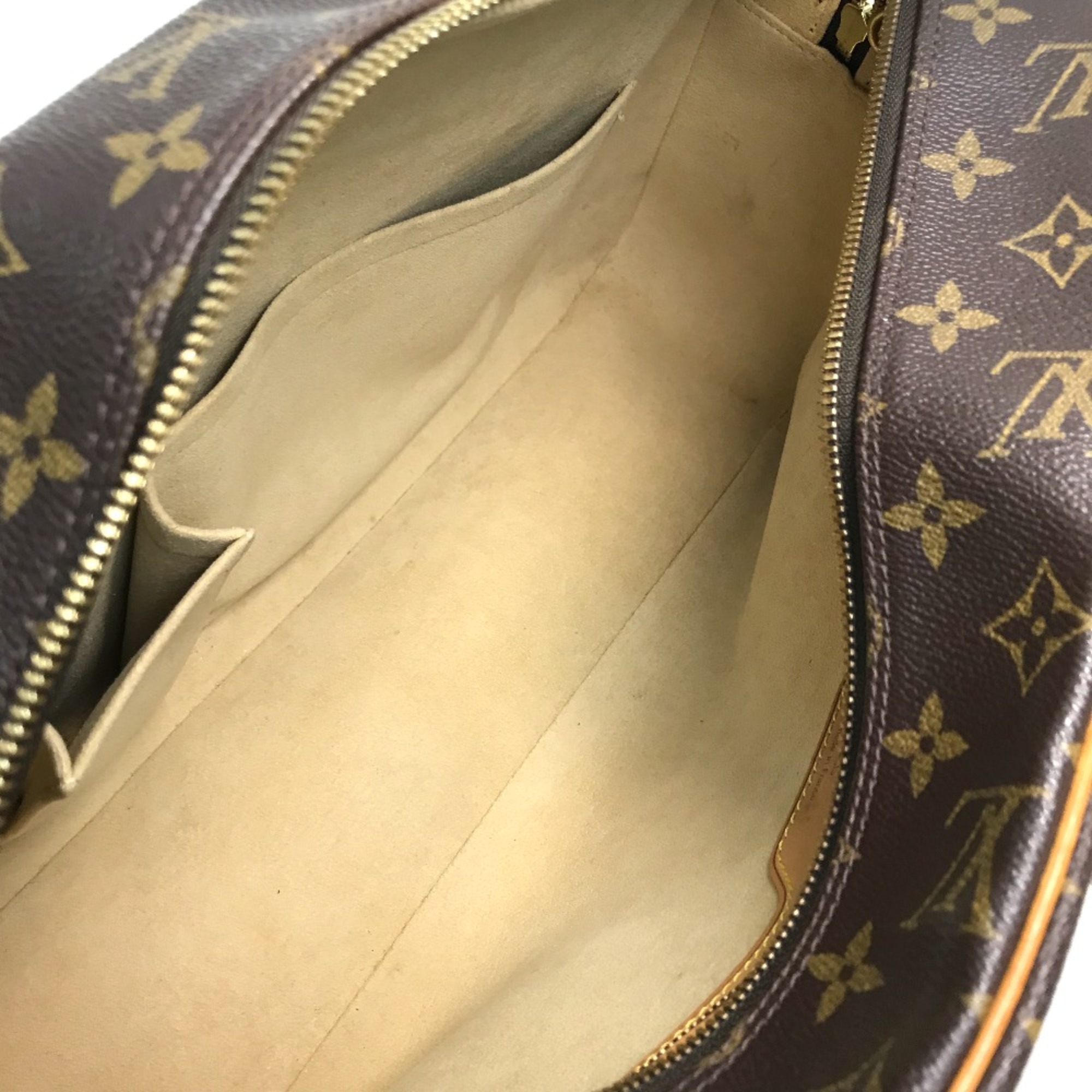 Louis Vuitton M51181 Monogram Shoulder Bag Brown