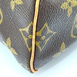 Louis Vuitton M41534 Monogram pouch old model Hand Bag Brown