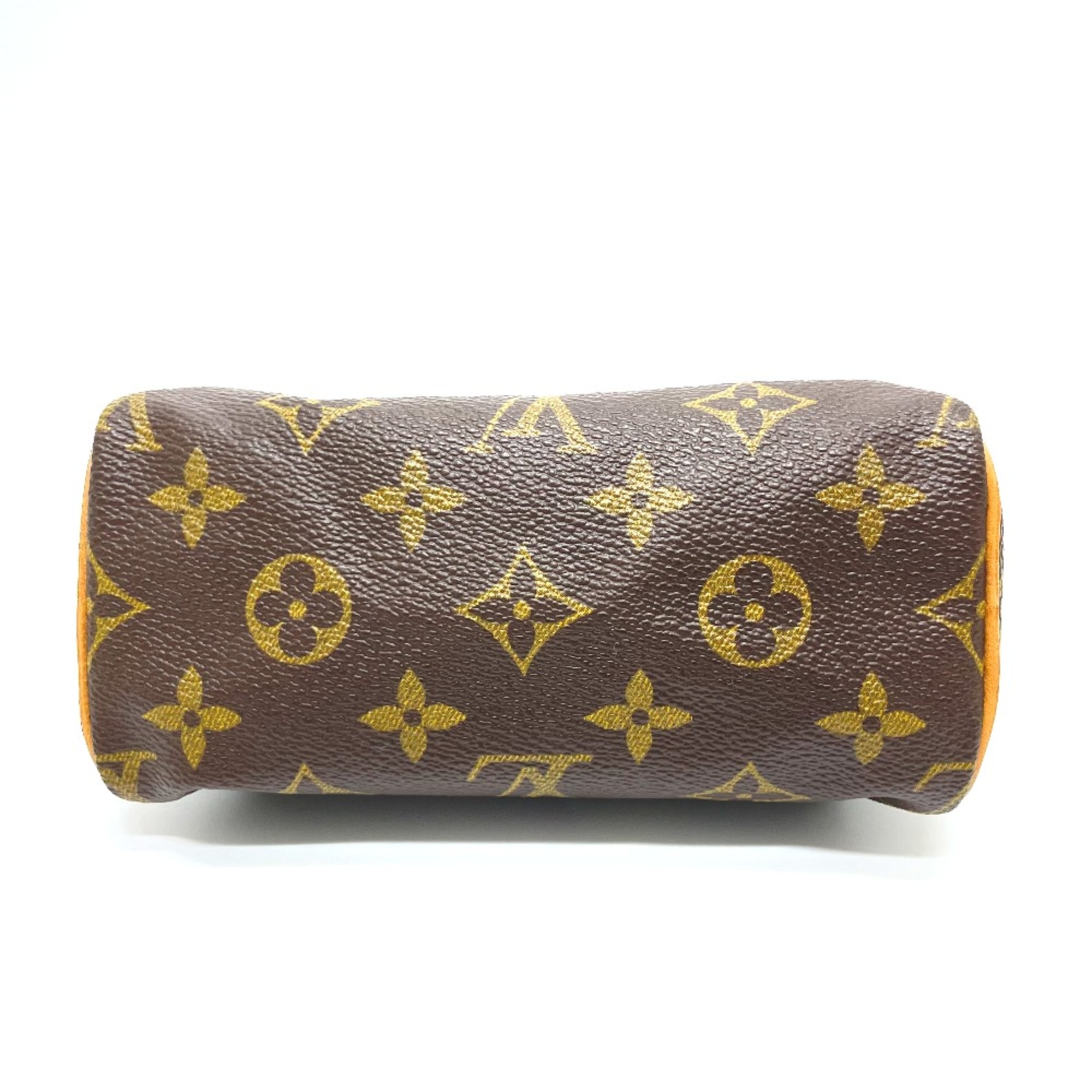 Louis Vuitton M41534 Monogram pouch old model Hand Bag Brown