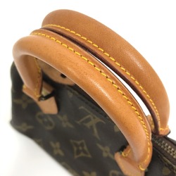 Louis Vuitton M41534 Monogram pouch old model Hand Bag Brown