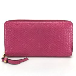 Louis Vuitton Exotic Monogram Zip Around Long Wallet Long Wallet hibiscus