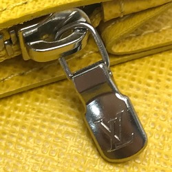 Louis Vuitton M42087 Taiga Long Wallet Jaune yellow