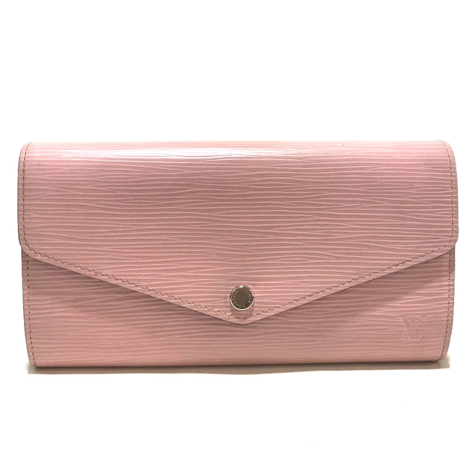 Louis Vuitton M61394 Epi Folded wallet Rose Nacre pink