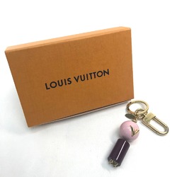 Louis Vuitton M68007 Bag key ring Bag Charm Key Holder Gold Purple Based