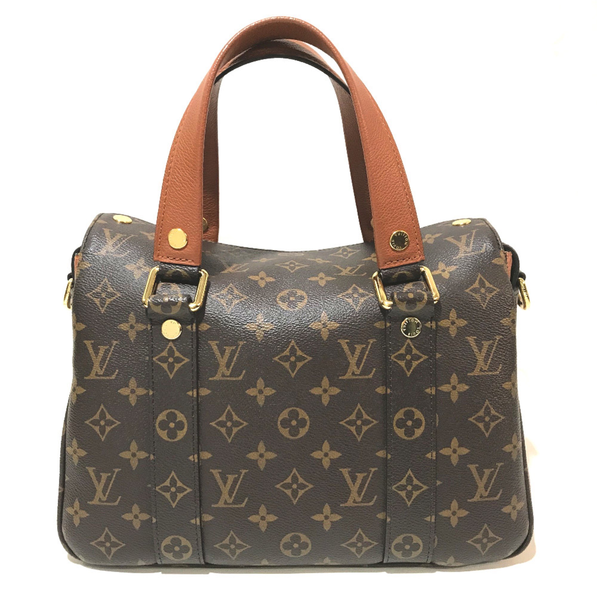 Louis Vuitton M43481 Monogram 2WAY Shoulder Bag Hand Bag Brown caramel