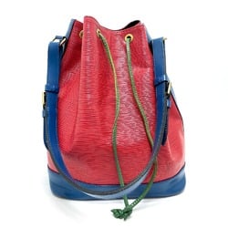 Louis Vuitton M44084 Epi tricolor bag drawstring Shoulder Bag Tricolor Red x Green blue