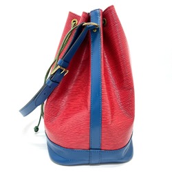 Louis Vuitton M44084 Epi tricolor bag drawstring Shoulder Bag Tricolor Red x Green blue