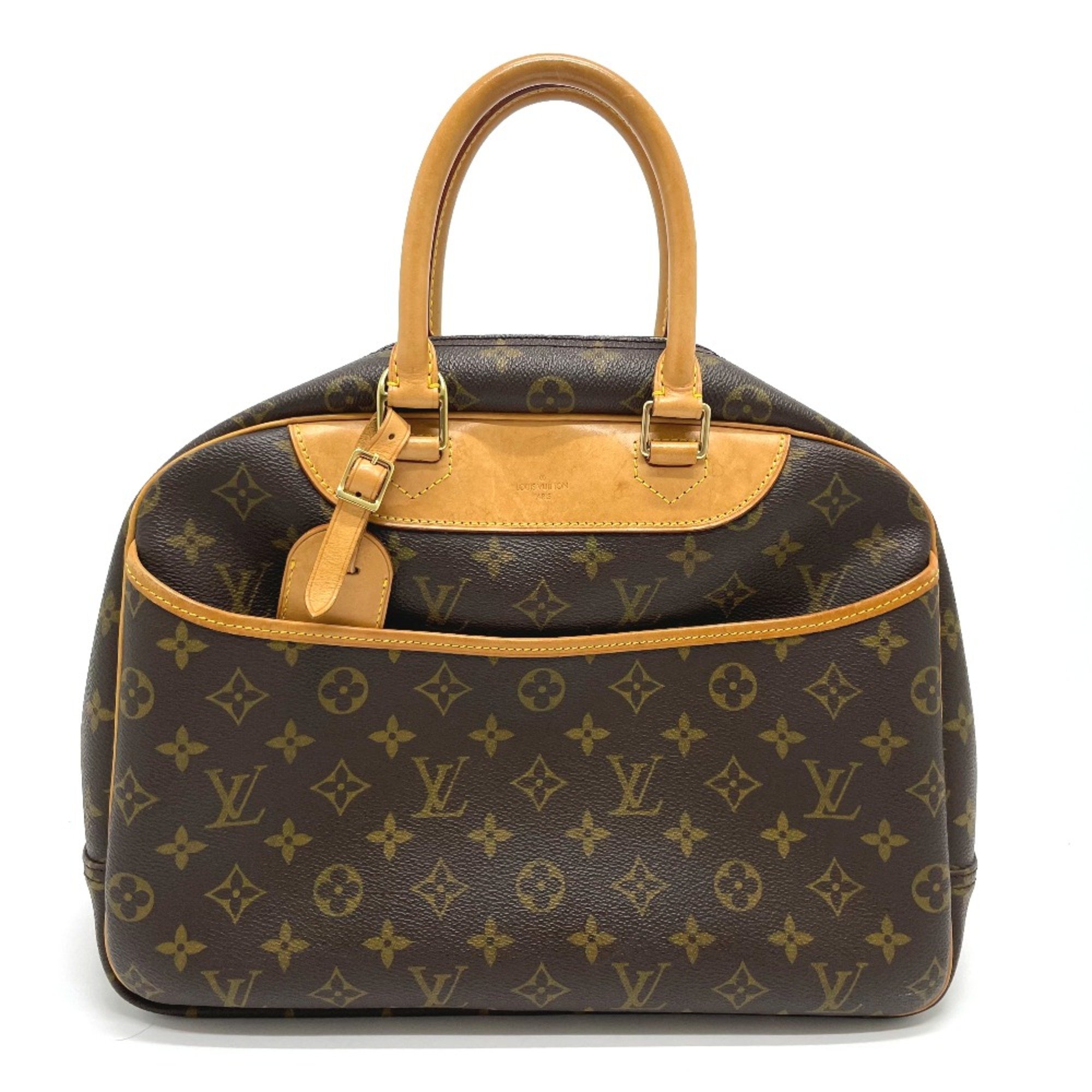 Louis Vuitton M47270 Monogram Hand Bag Duffle Bag Brown