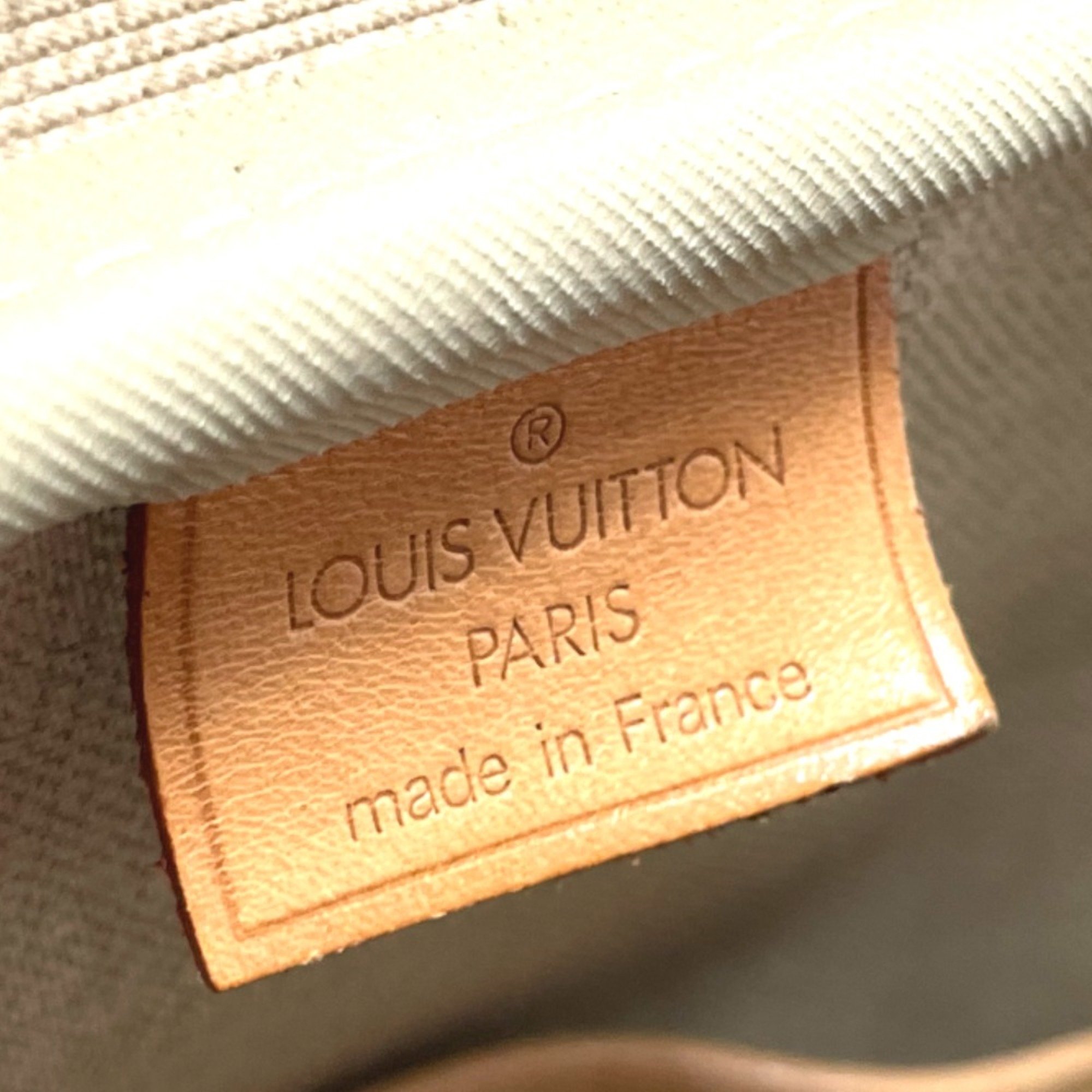 Louis Vuitton M47270 Monogram Hand Bag Duffle Bag Brown