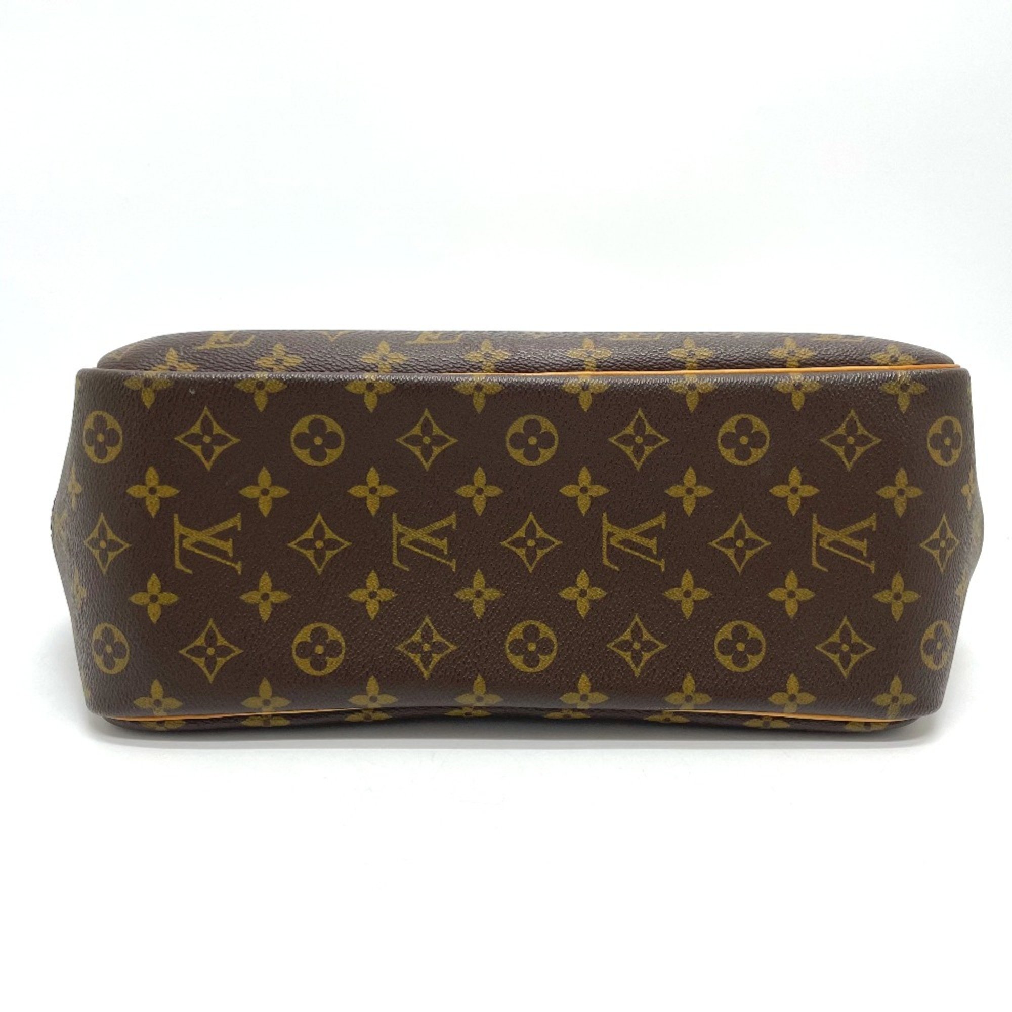 Louis Vuitton M47270 Monogram Hand Bag Duffle Bag Brown