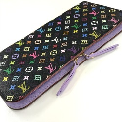 Louis Vuitton M60271 MonogramMulticolore Long wallet Long Wallet Noir Black x Multicolore