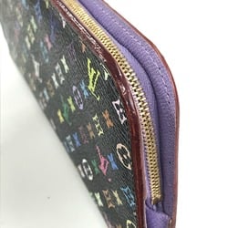 Louis Vuitton M60271 MonogramMulticolore Long wallet Long Wallet Noir Black x Multicolore