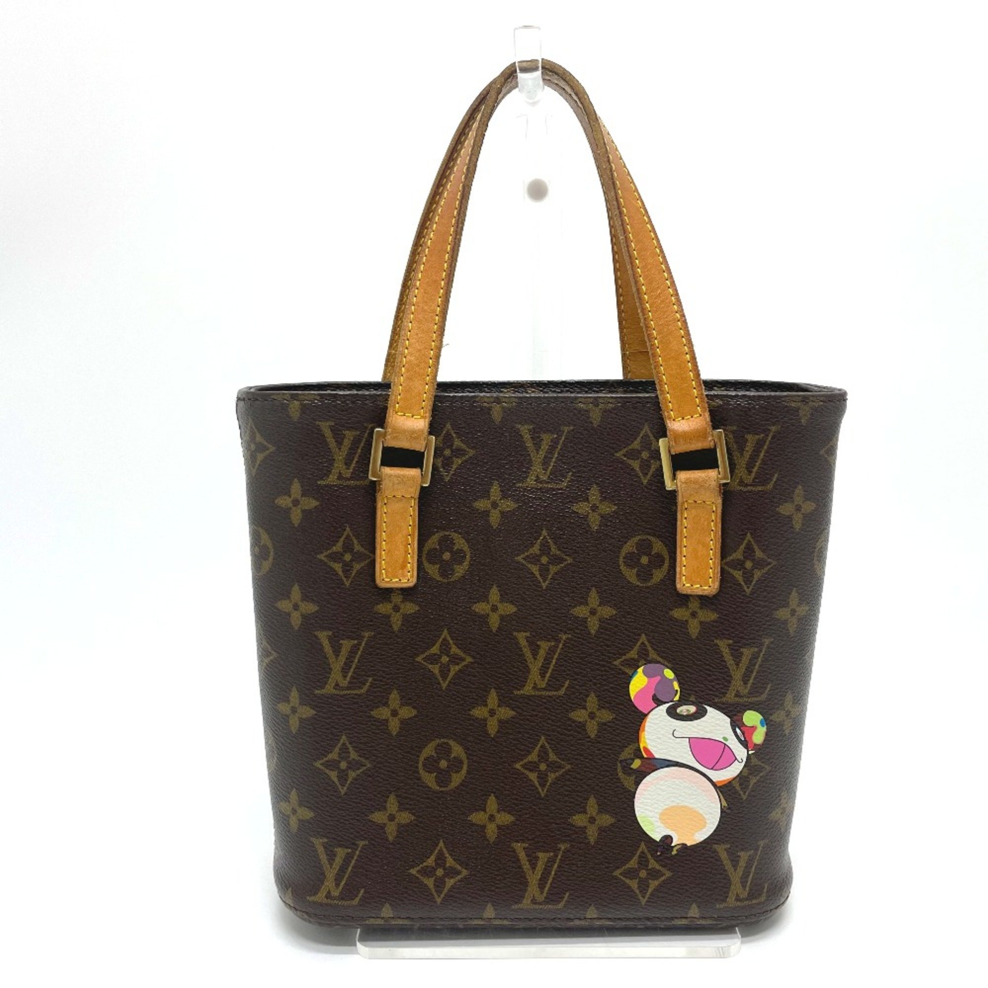 Louis Vuitton M51173 Monogram panda Bag Takashi Murakami Collaboration Hand Bag Brown