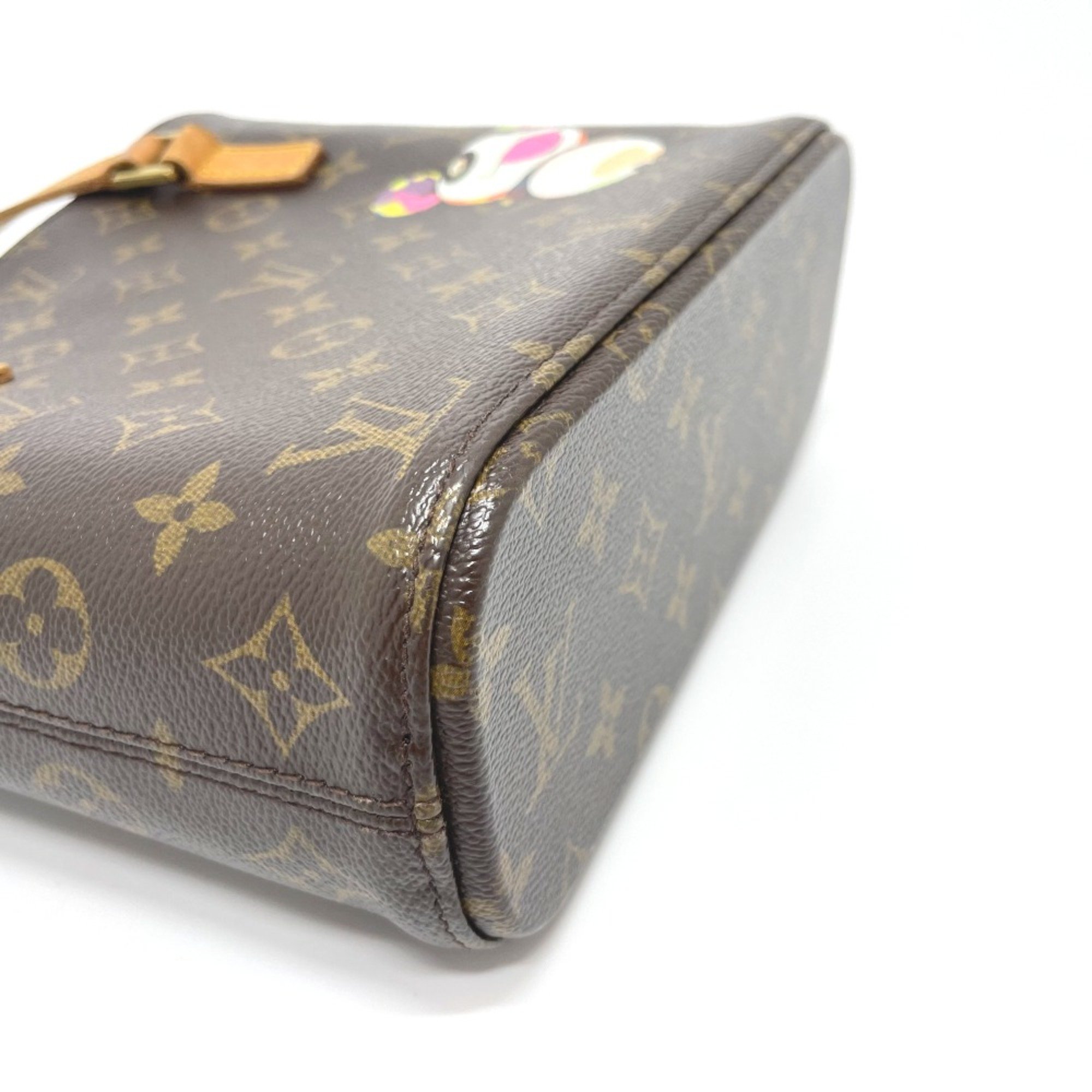 Louis Vuitton M51173 Monogram panda Bag Takashi Murakami Collaboration Hand Bag Brown