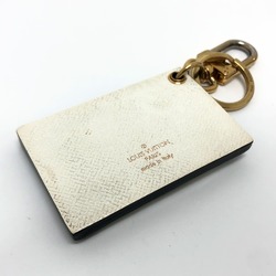 Louis Vuitton M00004 Trunk Bag Key Holder Charm Key ring White White x Black x Gold