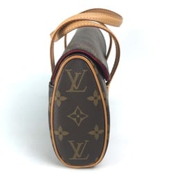 Louis Vuitton M51902 Monogram Width Hand Bag Brown/Red