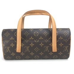 Louis Vuitton M51902 Monogram Width Hand Bag Brown/Red