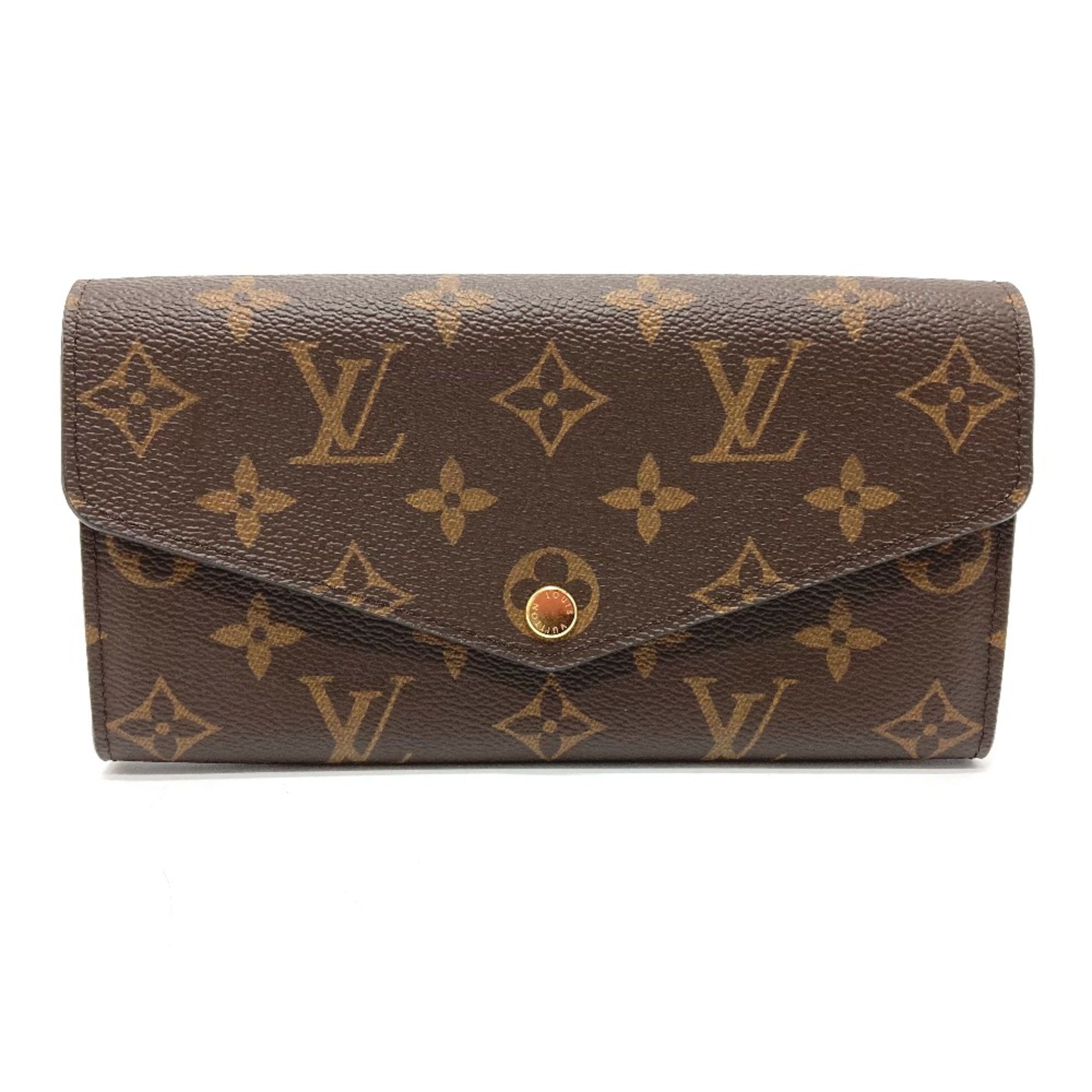 Louis Vuitton M62236 Monogram Bifold Long Wallet Brown