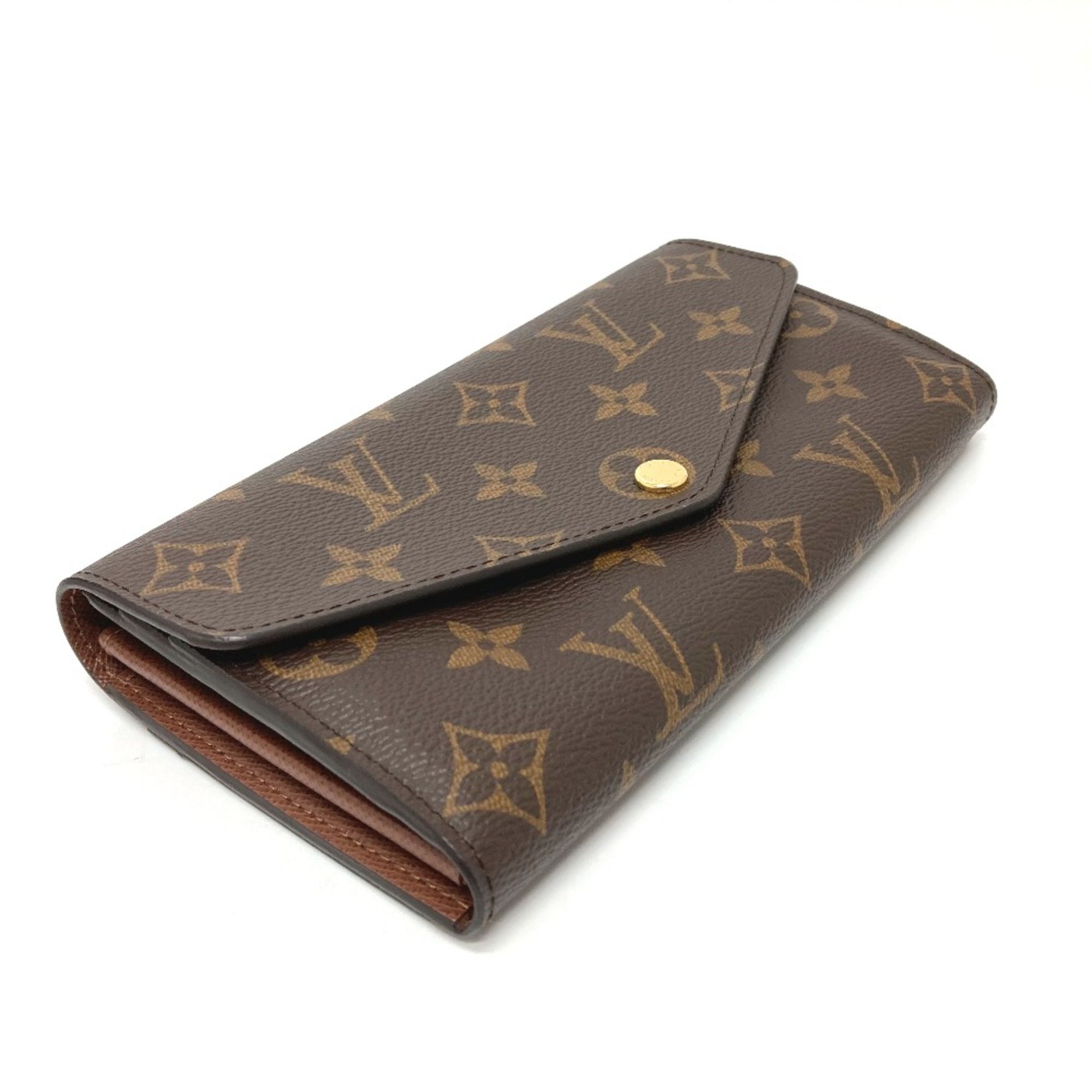 Louis Vuitton M62236 Monogram Bifold Long Wallet Brown