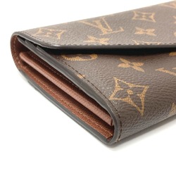 Louis Vuitton M62236 Monogram Bifold Long Wallet Brown