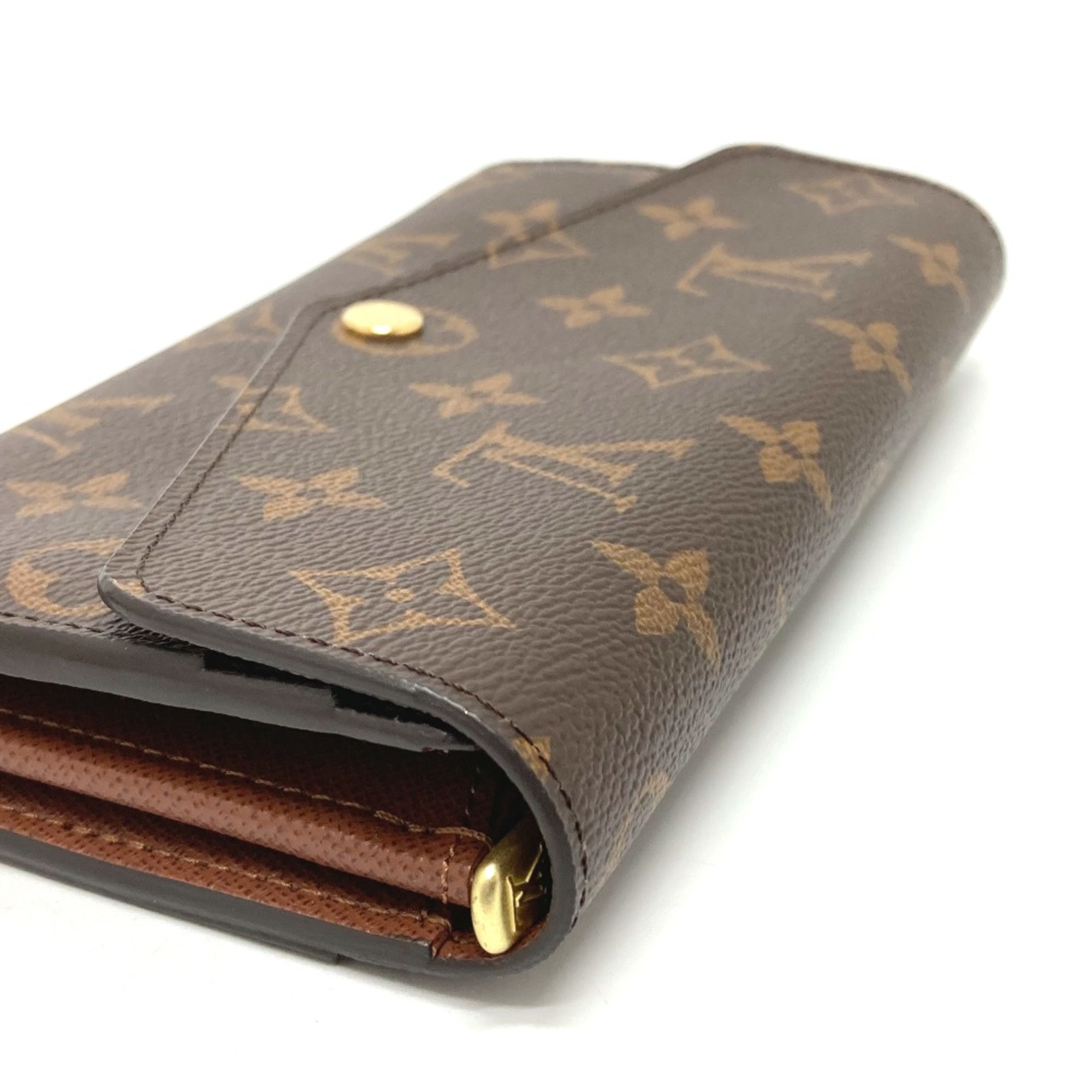 Louis Vuitton M62236 Monogram Bifold Long Wallet Brown