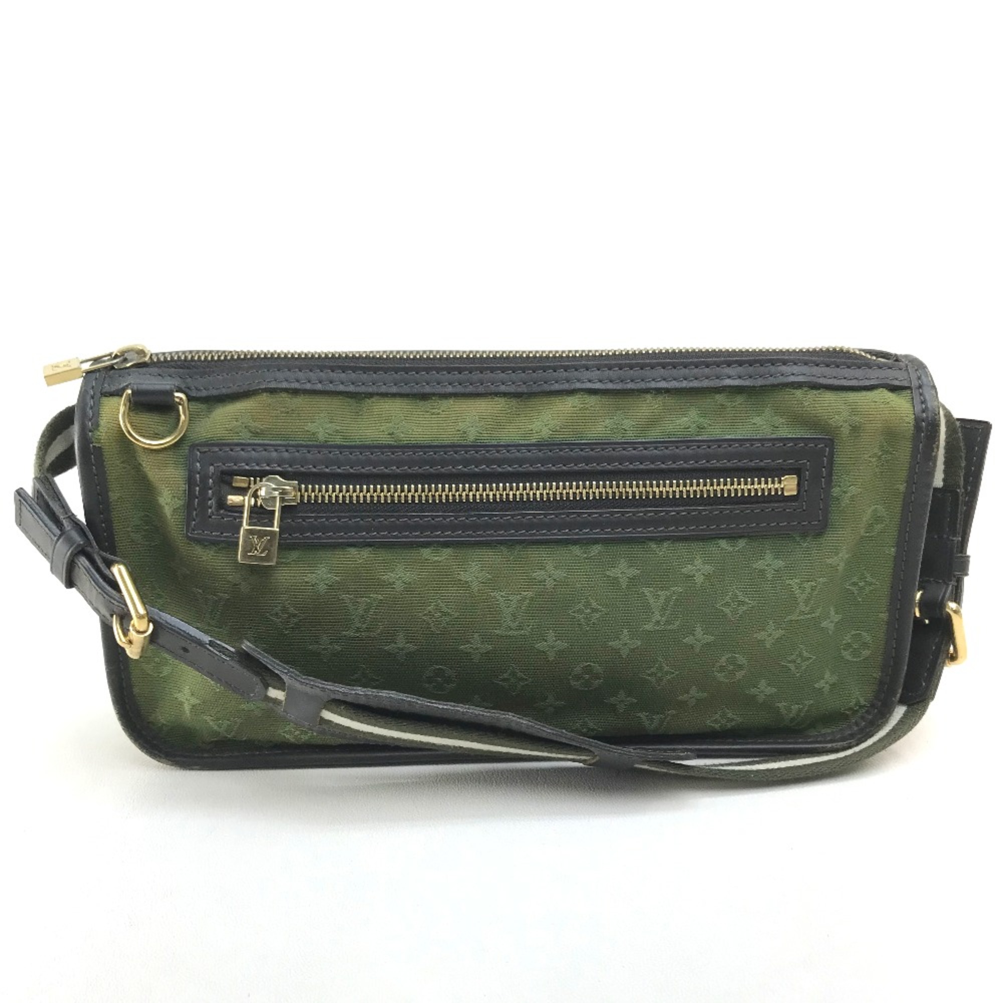 Louis Vuitton M92332 Monogram mini Bag Hand Bag Shoulder Bag khaki TST khaki