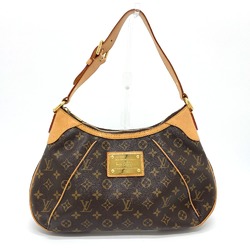 Louis Vuitton M56383 Monogram Shoulder Bag Brown