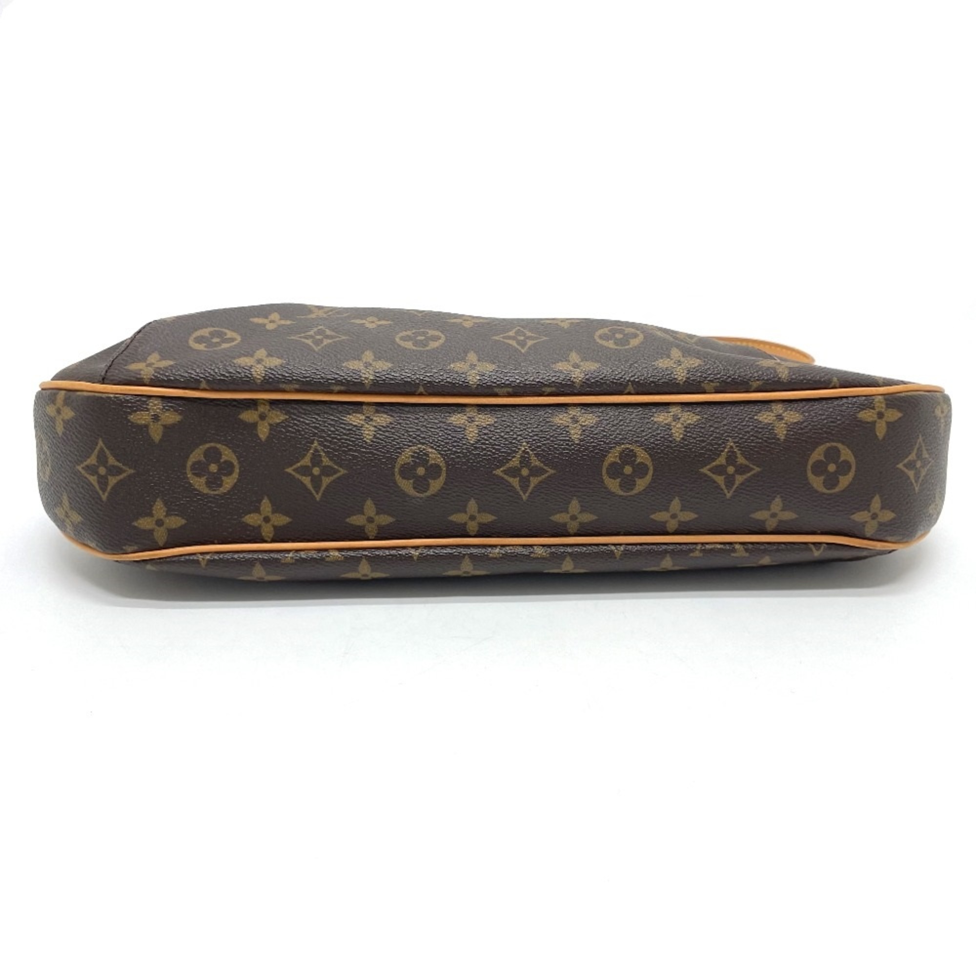 Louis Vuitton M56383 Monogram Shoulder Bag Brown