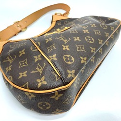 Louis Vuitton M56383 Monogram Shoulder Bag Brown